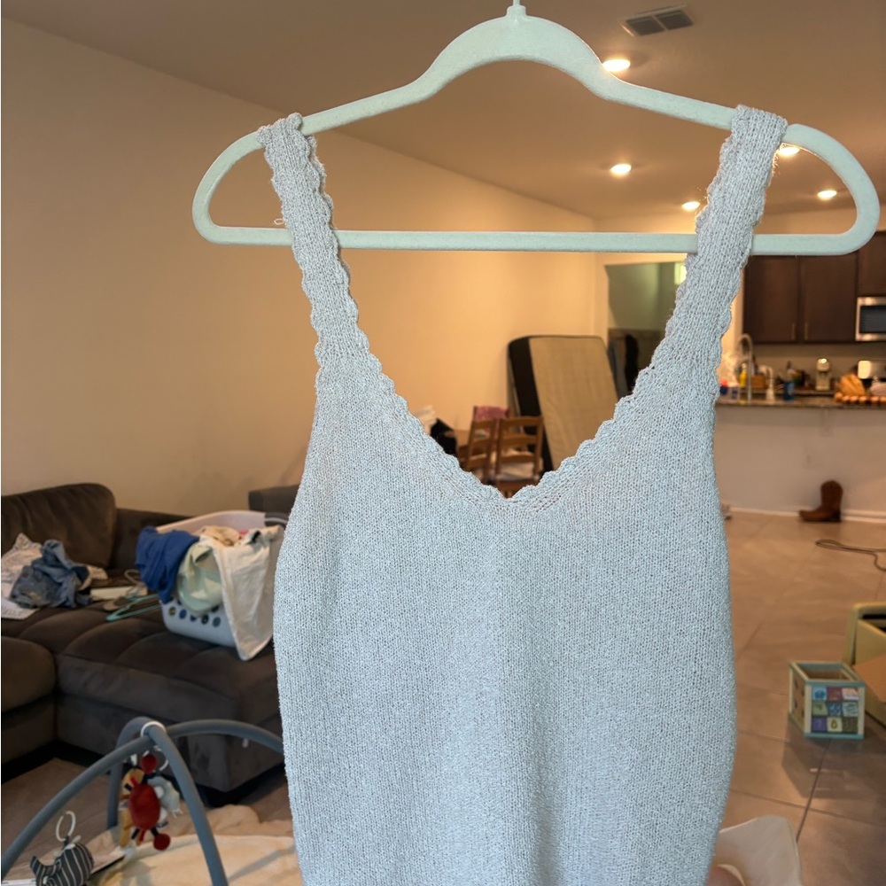 Light tan Knit Tank Top